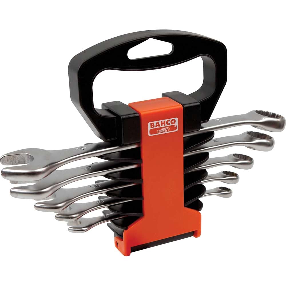 Chrome Polished Combination Spanner Set, 5 Piece