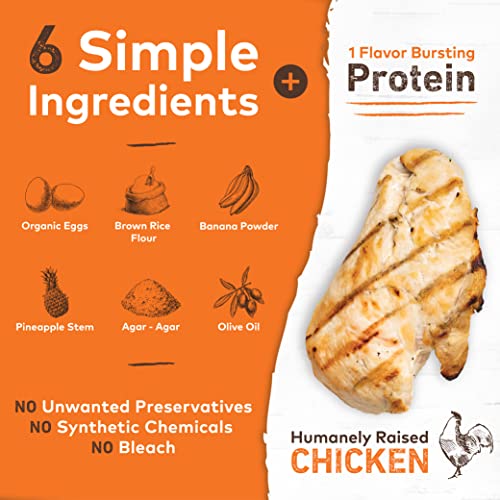 EARTH ANIMAL No Hide Small Chicken Flavored Natural Rawhide Free Dog