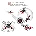Metakoo RC Drone with WiFi FPV HD Camera, Wind-Permeable Structure, 6-Axis Gyro, Altitude Hold, Adjustable Speed, Headless Mode, One Key Take-Off/Landing, 3D Flips, VR Function, Pluggable Battery, M5