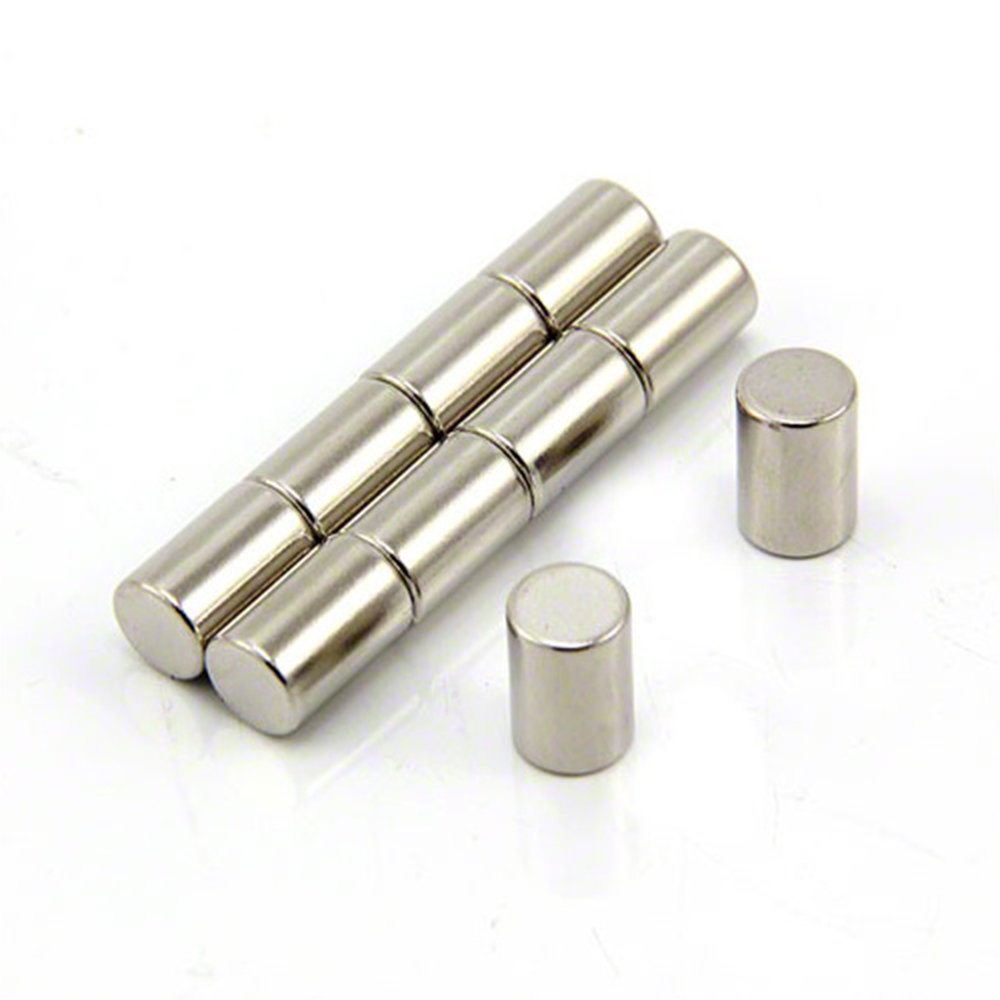 N42 Neodymium Magnet for Arts, Crafts, Model Making, DIY, Hobbies, Office, and Home - 8mm dia x 12mm thick - 2.8kg Pull - Pack of 100