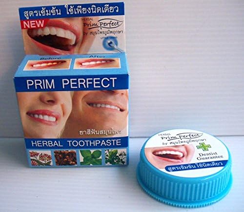 Prim Perfect Herbal Toothpaste Whitening Teeth Anti Bacteria 25g