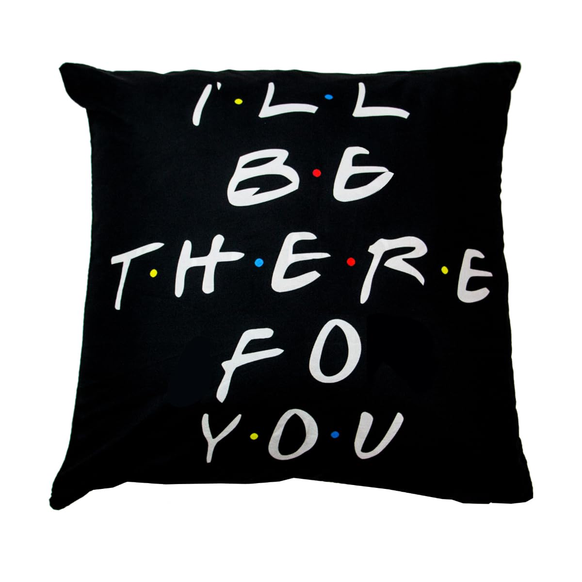 MZQSIY 18x18 inch Black Sofa Polyester Home Decor Friends TV Show Cushion Cover Pillow Covers Pillow Cases (14) — image 1