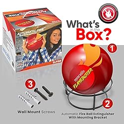 Flamebuster With Mounting Bracket, Lightweight And