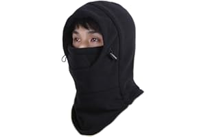Azarxis Balaclava Face Mask Winter Hat Ski Mask Fleece Windproof Hood Neck Warmer for Cycling Hiking