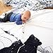 JumpOff Jo - Baby Bundle: Baby Swaddle Blanket & 24 Milestone Cards - Photoshoot Props, Soft Breathable Blanket, 47
