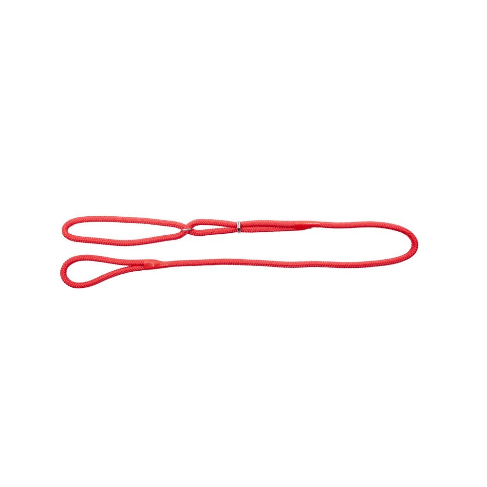 Dingo Thin Show Lead for Dog from Red Cord Comfy Leash for Handler and Dog on the Ring 10459 — image 1