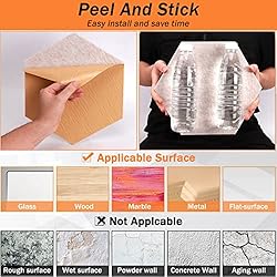 DEKIRU 12 PACK White Acoustic Panels, Sound Proof