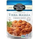 Saffron Road Simmer Sauce, Tikka Masala, 7 Ounce (Pack of 8)