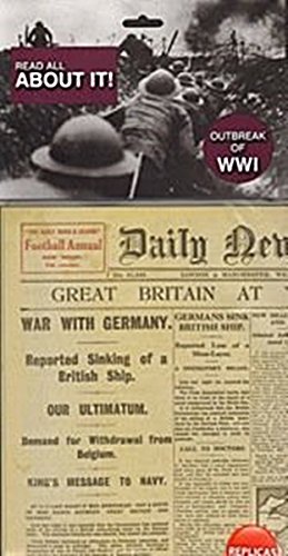 Replica newspaper Out break of World War 1