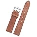 EACHE Leather Watch Bands 22mm For Men Vintage Watch Straps Light Brown For Women Suede Leather Replacement Watchband