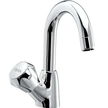 Cera Ocean Half Turn Fittings Pillar Cock (Chrome Finish)