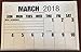 Jumbo Large Print 2018 Wall Calendar 13-Months, 17