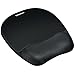Fellowes Memory Foam Mouse Pad/Wrist Rest- Black (9176501)