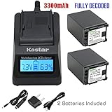 Kastar Ultra Fast Charger Kit + Battery Canon BP-828 BP-820 VIXIA GX10 XF400 XF405 HFG30 HFG40 HFM30 HFM31 HFM32 HFM301 HFM40 HFM41 HFM400 HF11 HF20 HF21 HF200 HG20 HG21 XA10 XA20 XA25 XA30 XA35