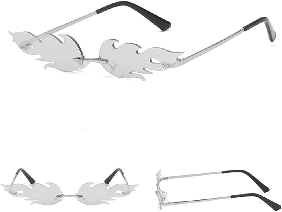 occhiali da sole con la fiamma