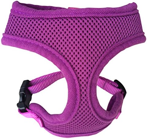 Soft Mesh Dog Cat Harness No Pull Comfort Padded Vest for Small Pet Cat and Puppy