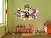 Paw patrol Window View Decal WALL STICKER Home Decor Art Mural 18
