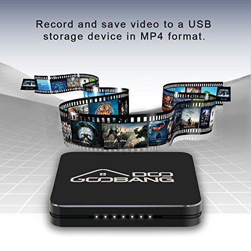 2017-Newest-GooBang-Doo-HDVCB1-Mini-1080p-HD-Video-Capture-Box-PVR-DVR-to-USB-flash-drive-Record-XboxPS4Nintendo-Switch-GameplayLive-TVFPV-droneTV-Box-and-moreSupports-Microphone-Audio-Input