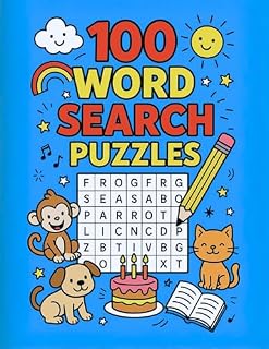 Livro 100 Fun Word Searches for Kids: Animals, Food, School, Seasons, Space and More!