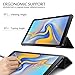 IVSO Case for Samsung Galaxy Tab A 10.5, Slim Smart Case PC Back Cover for Samsung Galaxy Tab A 10.5 2018 Release SM-T590 (Wi-Fi)& SM-T595 (LTE) Tablet(Black)