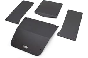 KYX Racing Aluminum Alloy Car Body Panel Kit Car Shell Guard Plate Kit Upgrades Accessories for RC Crawler Car Axial Capra Unlimited Trail Buggy UTB