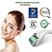 Premium Derma Roller with 540 Micro Needle Roller Titanium Derma Roller Kit Micro Roller Needling Roller Skin Care is for Beauty
