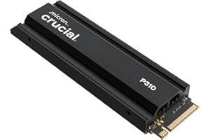 Crucial P310 2280 1TB PCIe Gen4 NVMe Gaming PS5 SSD with Heatsink, Up to 7,100MB/s, PlayStation5, Laptop & Desktop (PC) Compa