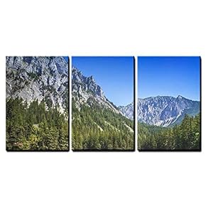 Green Lake in Styria Austria x3 Panels
