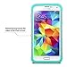 ULAK Galaxy S5 Case, Knox Armor Slim Hybrid Shockproof Silicone Rugged Hard Plastic Case Protective Cover Shell for Samsung Galaxy S5 S V I9600 (5.1