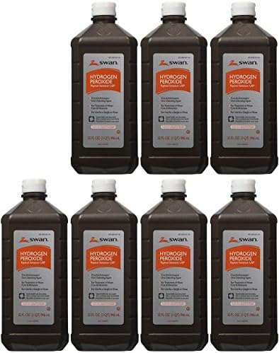 Swan Hydrogen Peroxide Topical dQDxk 32 Ounces (7 Pack)