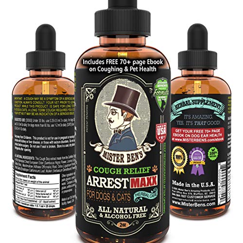 MISTER BEN'S Original Kennel Cough Relief Arrest/MAXX Herbal Cough