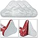 MALAYAS New Set of 6 Microfiber Steam MOP Floor Washable Replacement Pads Compatible Most Steam Mop Pads on the market, washable microfiber cloth pads, Hot Spray Mop Refills