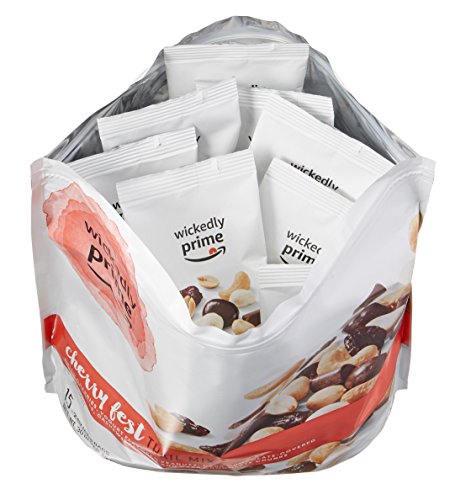 Wickedly Prime Trail Mix, Cherry Fest, Snack Pack, 2 Ounce (Pack of 15)