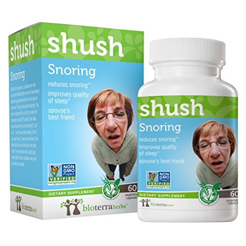 BioTerra Herbs Snoring With Cassia And Gambir For Snoring Relief (60 Vegetarian Capsules)