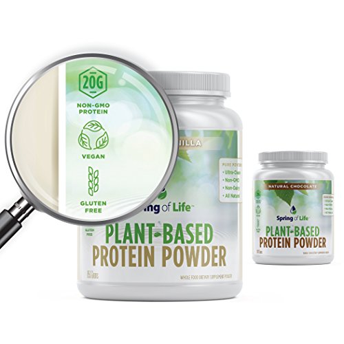 Spring Of Life PlantBased Protein Powder, Vegan, NonGMO
