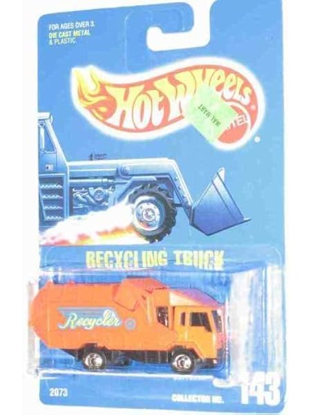 hot wheels recycling truck