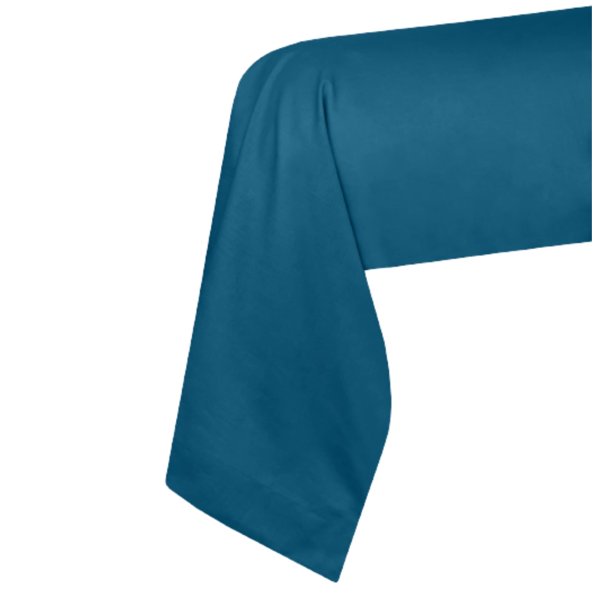 Lovely Casa Bolster Pillowcase Size 45 x 185 cm 100% Oeko-Tex Certified Cotton – Excellent Quality – Petrol – Eden Model – Bed Linen for Home – Soft and Comfortable – Unisex – Unisex