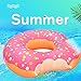 FairyStar Giant Inflatable Two-Bite Donut Pool Float ,Outdoor Swimming Pool Loung Tube Floatie Toys For Adults & Kids