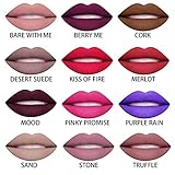 Hum Lips 12 ColorSexy Liquid Matte Waterproof Makeup Lipstick Pencil Lip Gloss