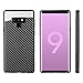 MICROSEVEN Compatible with Samsung Galaxy Note 9 Case, [Carbon Fiber Finish] [Light Thin Cover] [Non Slip] [Bulit-in Metal Plate Works with a Magnet Mount] Case for Note 9