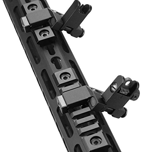 Monoki Keymod Picatinny Rail Sections, 3-Slot 5-Slot 7-Slot Lightweight Picatinny Rail Section for Keymod Handguard Mount Rail System with 3 Allen Wrench & Solid-Style, 3 Pack (3/5/7-Slot)