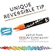 TANMIT Liquid Chalk Markers Fine Tip for Chalkboard, 8 Pack Pastel White Erasable & Washable Markers with Chisel Tip for Sewing, Kids, Art, Menu & Bistro Boards - Free Chalkboard Labels