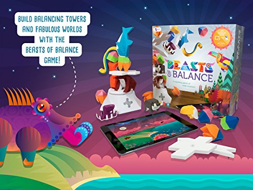 Beasts of Balance - A Digital Tabletop Hybrid Family Stacking Game For Ages 7+ (BOB-COR-WW-1/GEN)