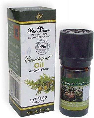 Essential oil of cypress 5ml (100% Natural from Crete)