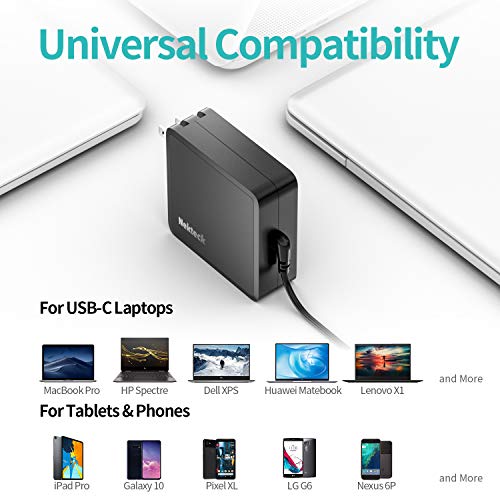 image for USB C Wall Charger, Nekteck 90W Power Delivery Laptop Charging Adapter