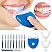 Teeth Whitening Kit, MayBeau Teeth Whitening Gel Kit Set With Led Accelerator Light, 10 Of 3 ml Gel Syringes, 2 Of Tray and Case for Tooth Whitening, Reusable For Office Home Teens