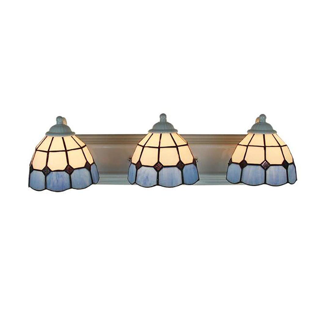 おしゃれ ティファニースタイルウォールランプ地中海ブルーガラス