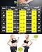 LAZAWG Women High Waist Trainer Sauna Pants Slimming Yoga Capris Neoprene Sweat Leggings for Weight Loss