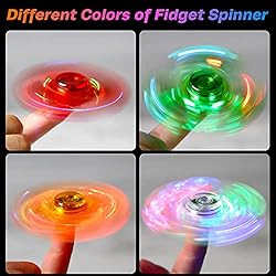 Gigilli Fidget Spinners 8 Pack, Halloween Birthday