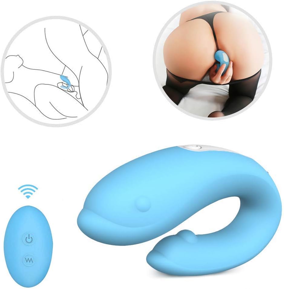 Wireless Remote Control V-ǐbr-át-or Toys for Womens Hands Free Invisible Wearable U Shape Device for Pants Strapless Sexy Lingerie for Women Multi Vibration Modes Enjoy Toys for Woman T-Shirt